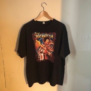 Limited Edition Jimi Hendrix black graphic T-Shirt